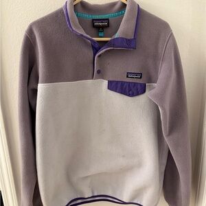 Patagonia Lavender Fleece Jacket